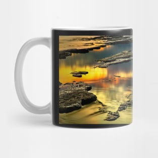 Melting world twilight Mug